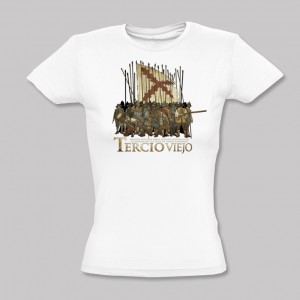 CAMISETA MUJER TERCIO VIEJO