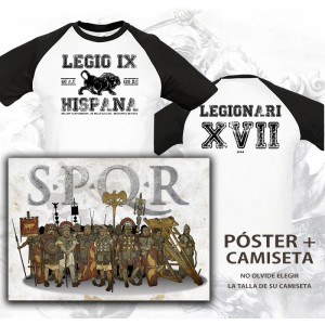 Póster + Camiseta LEGIO IX...