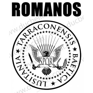 Camiseta sales romanos ramones